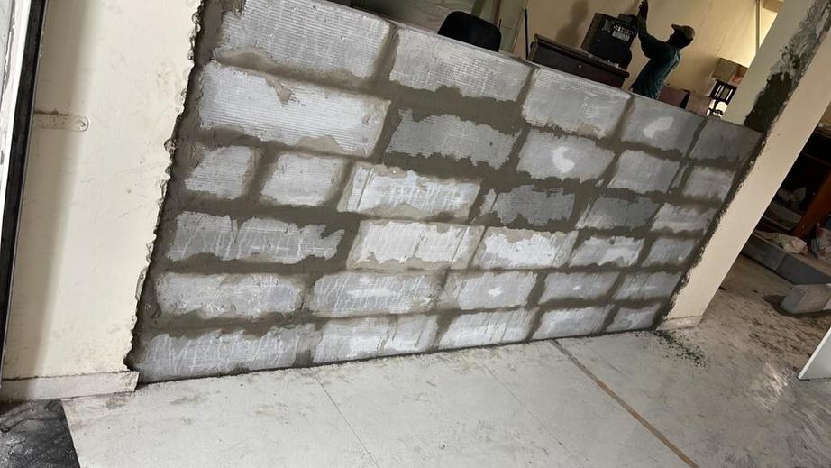 Brickbat Work - Completed Surface